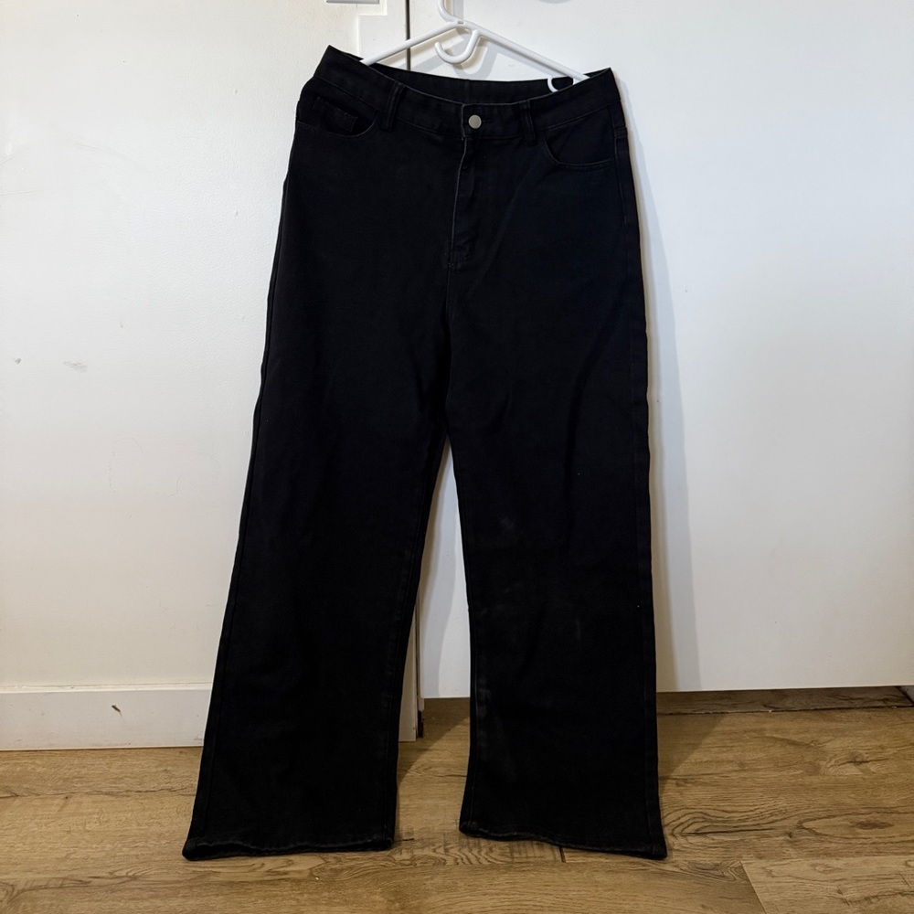 Classic Black Denim Jeans